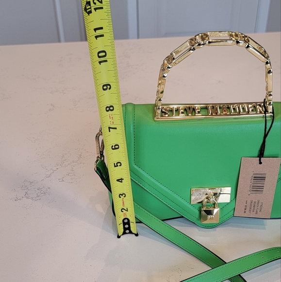 *NEW* Steve Madden Green Flare BGINERVA Crossbody Handbag - Picture 2 of 16